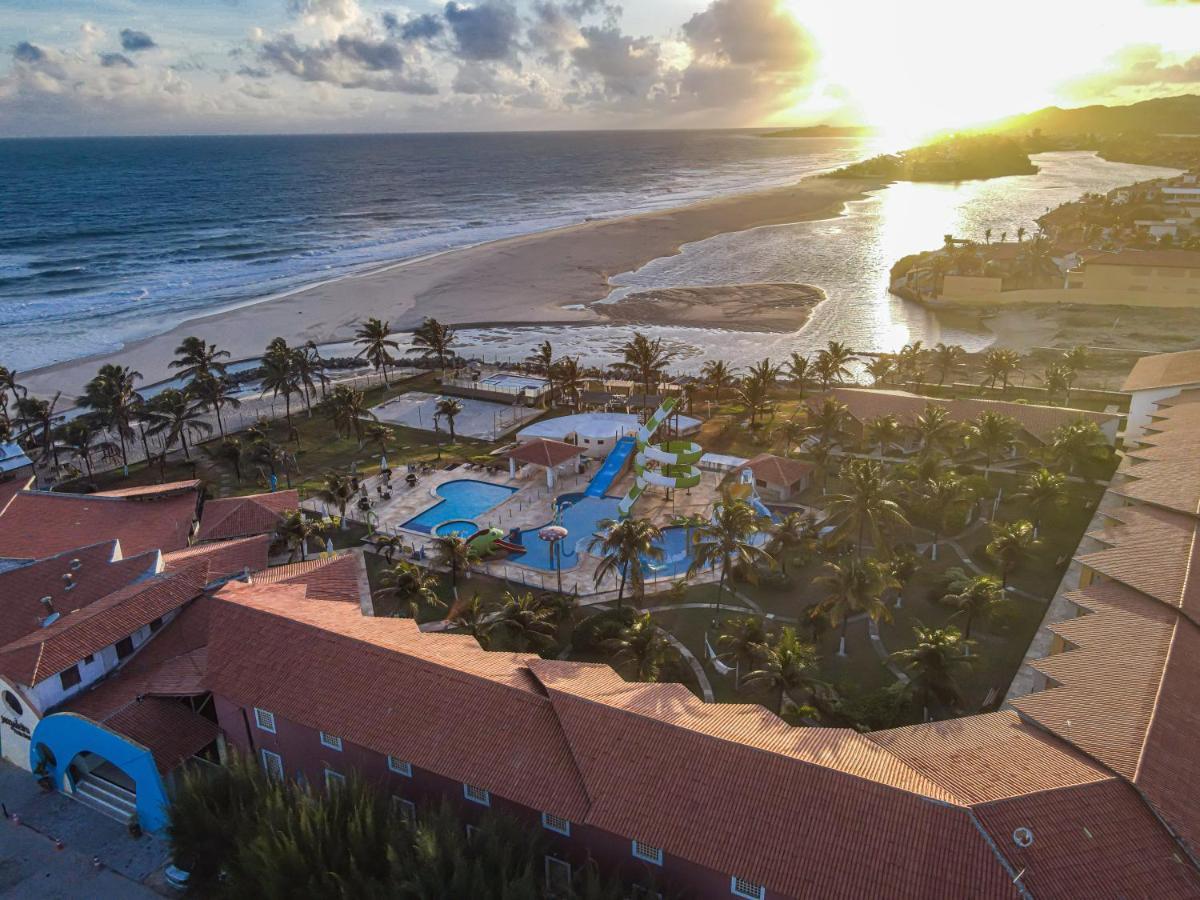 Jangadeiro Praia Hotel Resort - Parque Aquatico E Pe Na Areia Aquiraz Exterior foto