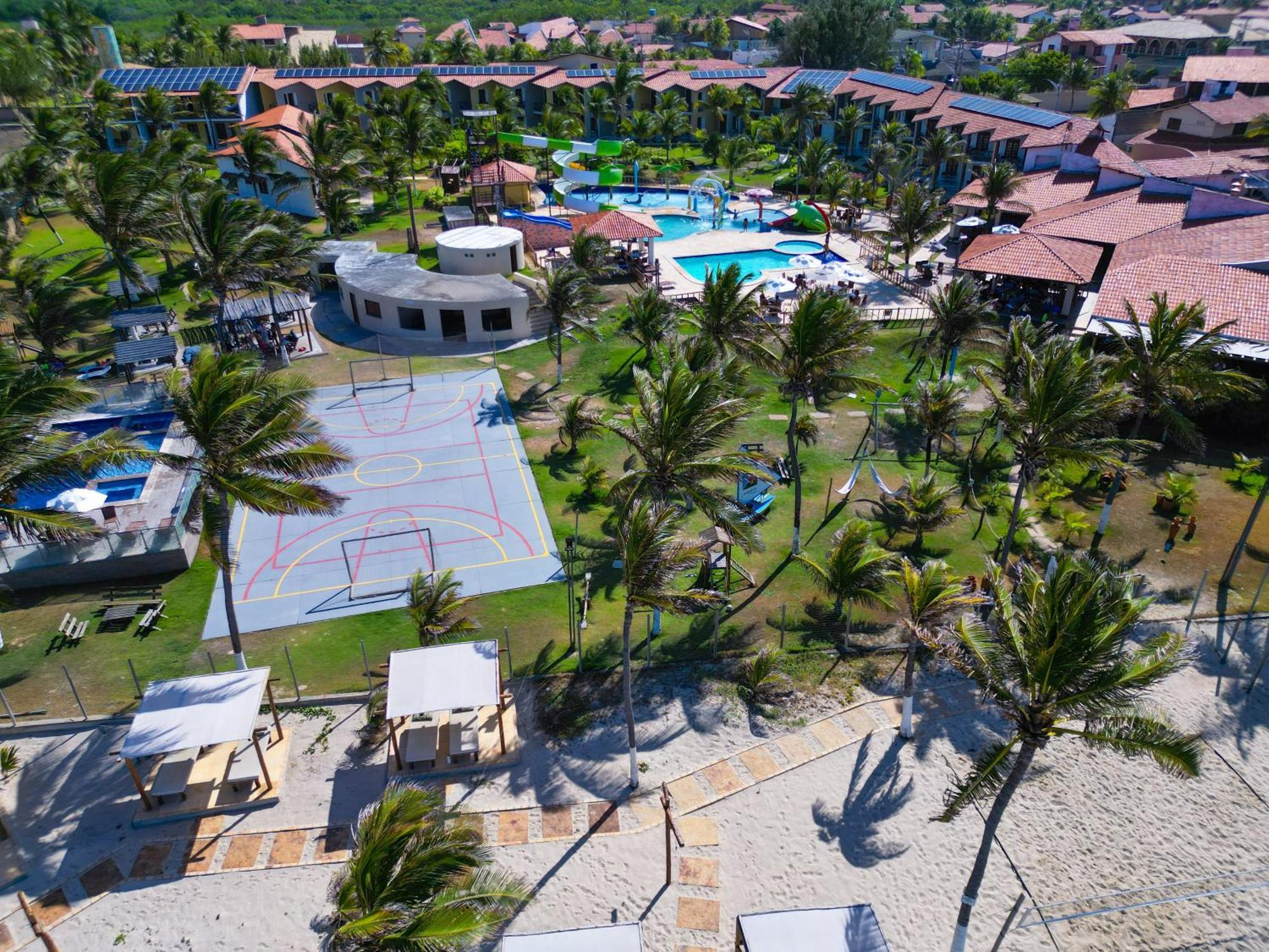 Jangadeiro Praia Hotel Resort - Parque Aquatico E Pe Na Areia Aquiraz Exterior foto