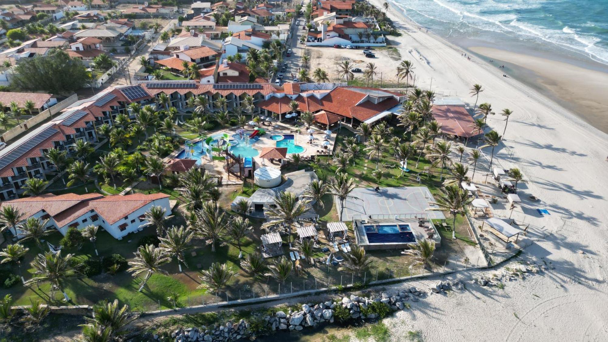 Jangadeiro Praia Hotel Resort - Parque Aquatico E Pe Na Areia Aquiraz Exterior foto